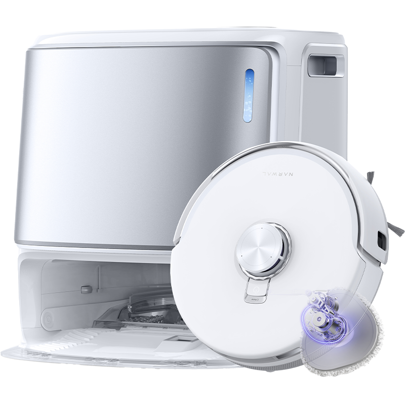 שואב אבק רובוטי שוטף  Narwal Freo Z10 Ultra לבן/כסוף